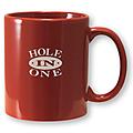 COFFEE MUG HOLE IN ONE - Etched